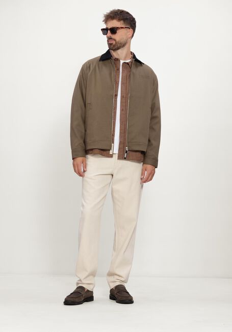 Khaki WOODBIRD Jack WBPON NICKLE WORK JACKET - large