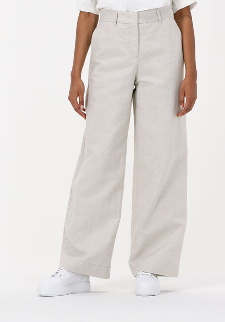 Beige VANILIA Weite Hose REGULAR CHIC LINNEN PANTS - large