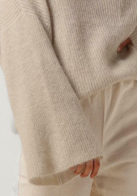 Beige AMERICAN DREAMS Pullover FELICIA OVERSIZED KNIT - large