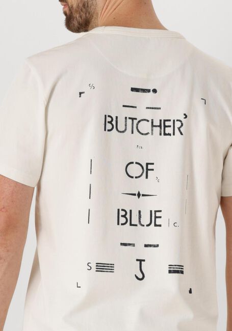 Weiße BUTCHER OF BLUE T-shirt ARMY STENCIL TEE - large