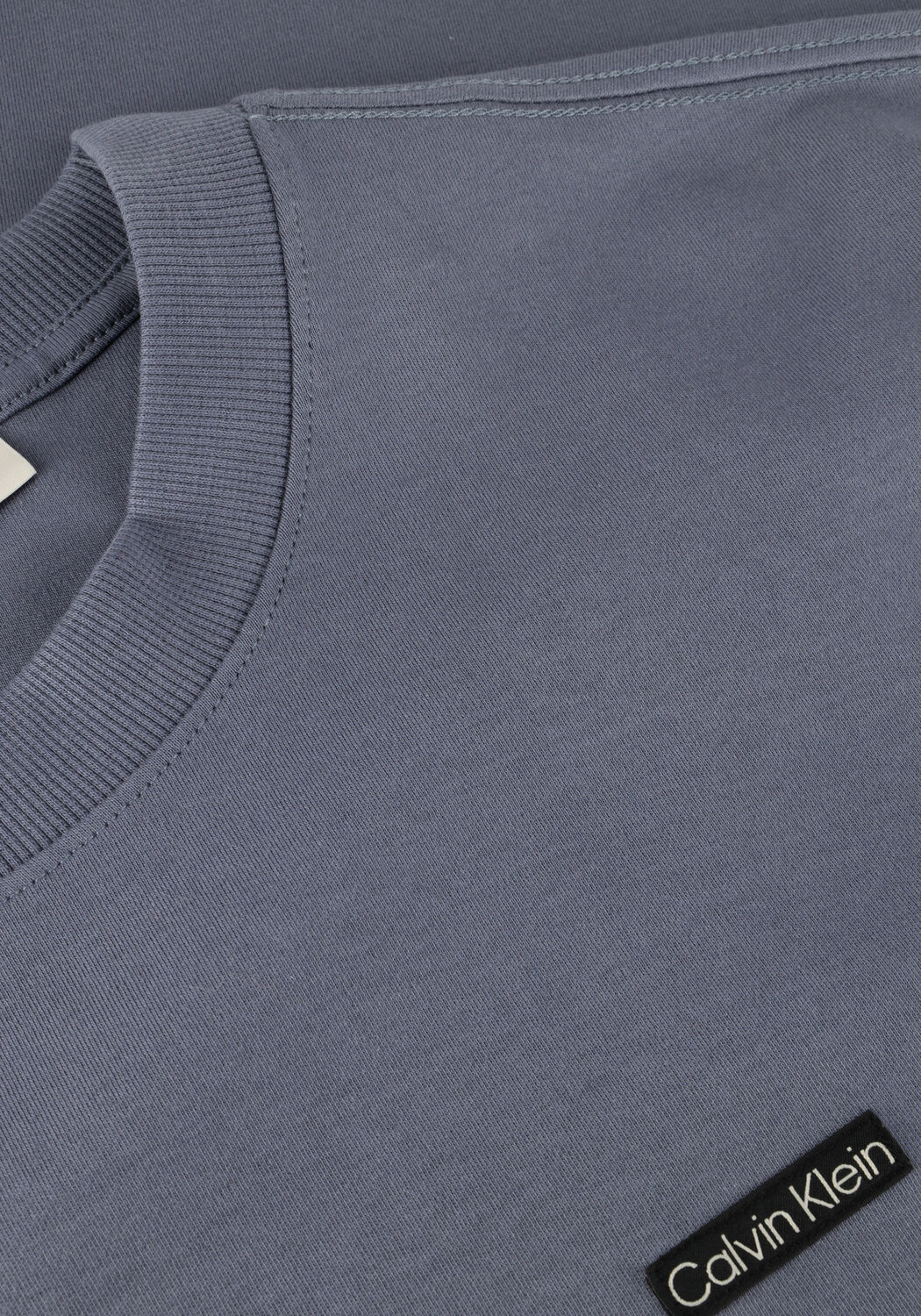 Graue CALVIN KLEIN T-shirt CALVIN KLEIN LABEL TEE - large