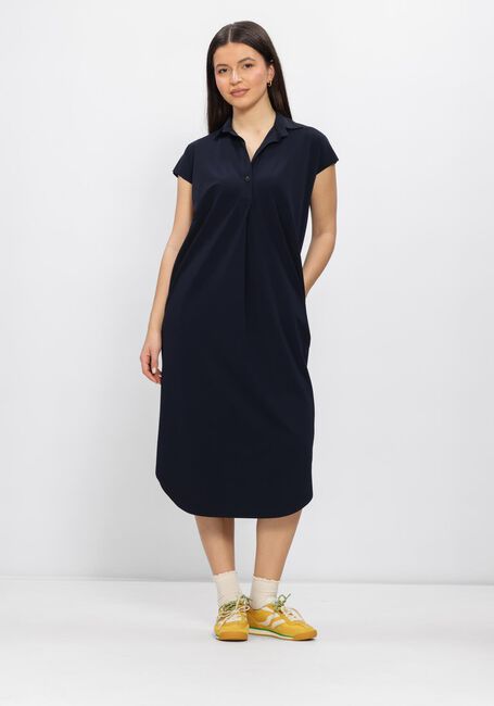 Blaue PENN & INK Midikleid DRESS - large
