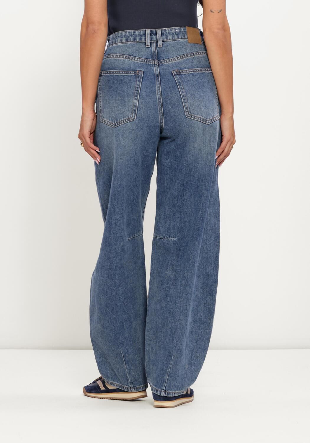 Blaue CATWALK JUNKIE Barrel jeans BOLD BARREL FIT JEANS (NOOS) - large