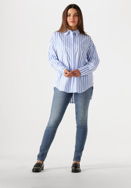 Blaue CC HEART Blusen CC HEART HARPER STRIPE BLOUSE - large