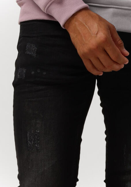 Dunkelgrau PUREWHITE Slim fit jeans #THE JONE - SKINNY FIT JEANS WITH SUBTLE DAMAGING SPOTS AND BLACK PAINT SPLASHES - large