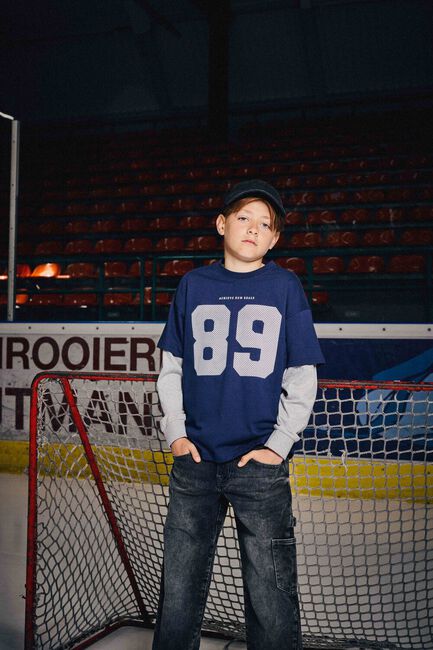 Dunkelblau RETOUR T-shirt GUIDO - large