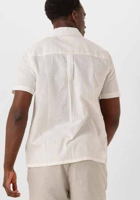 Weiße ANERKJENDT Hemden AKLEO SSS COT/LINEN SHIRT - large
