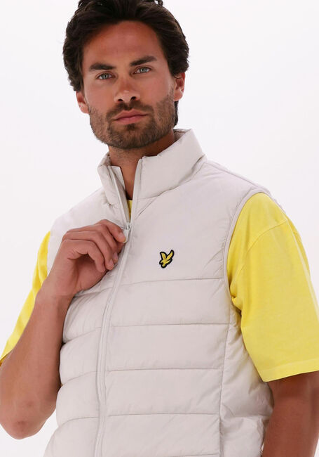 Beige LYLE & SCOTT Bodywarmer WADDED GILET - large
