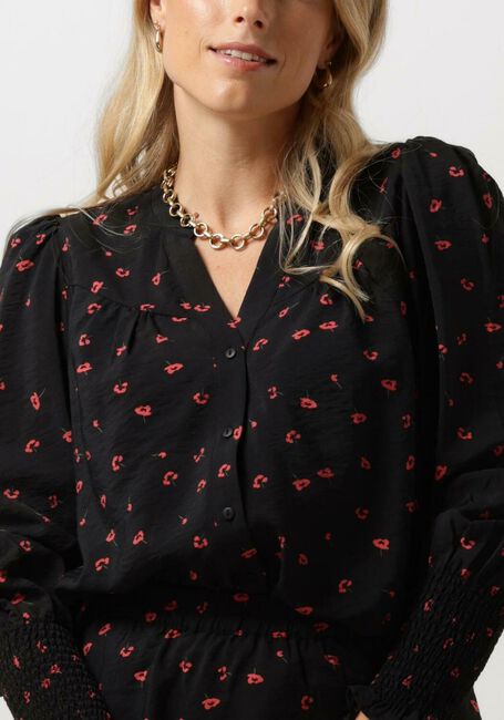 Schwarze MSCH COPENHAGEN Blusen MSCHVINAYA LADONNA SHIRT AOP - large