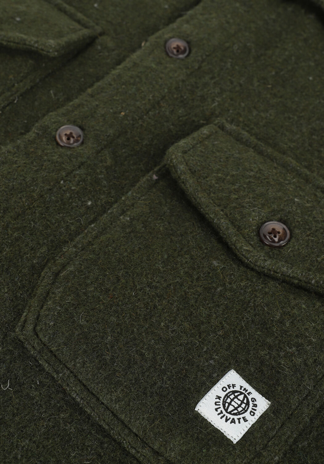 Gr&uuml;ne KULTIVATE Overshirt ST CORDON - large