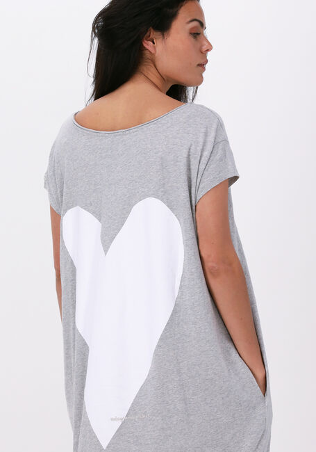 Graue 10DAYS Maxikleid MAXI TEE DRESS HEART - large