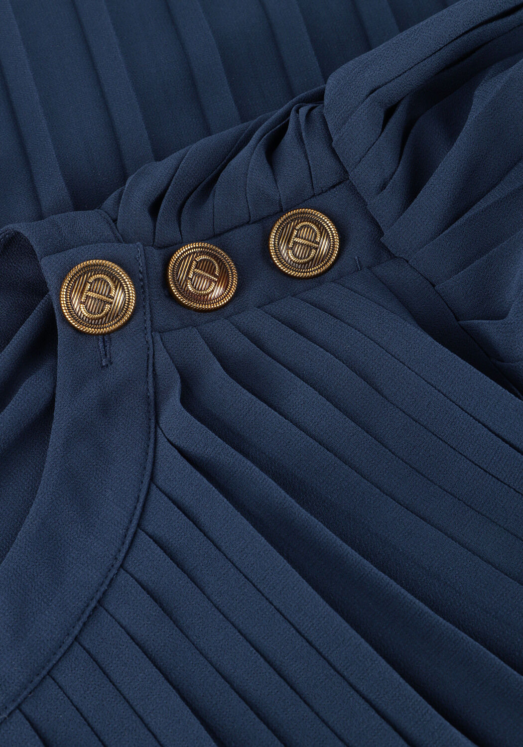 Dunkelblau TWINSET MILANO Minikleid 251TP2051 - large