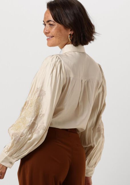 Beige NUKUS Blusen MILANOVA BLOUSE - large