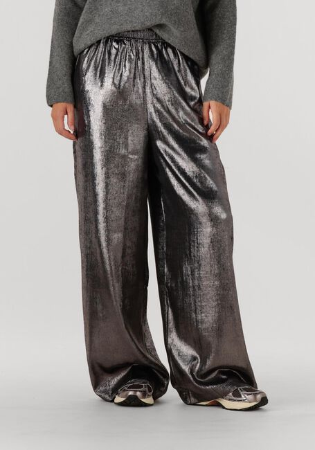 Anthrazit KNIT-TED Weite Hose METALLY - large