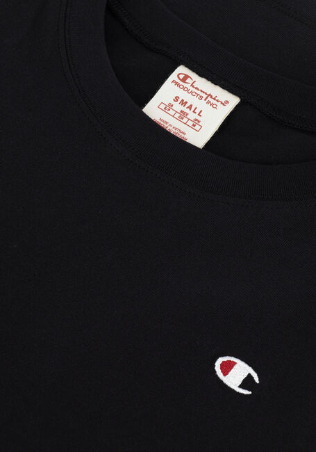 Schwarze CHAMPION T-shirt CREWNECK T-SHIRT 115109 | Omoda