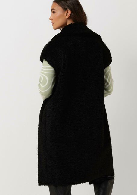 Schwarze BEAUMONT Teddy-Jacke REVERSIBLE LAMMY LONG BODY - large