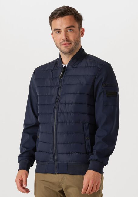 Dunkelblau PURE PATH Wattierte Jack REGULAR FIT PADDED JACKETS - large
