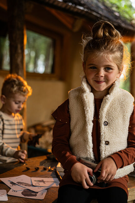 Beige KOKO NOKO Bodywarmer Q52937 - large