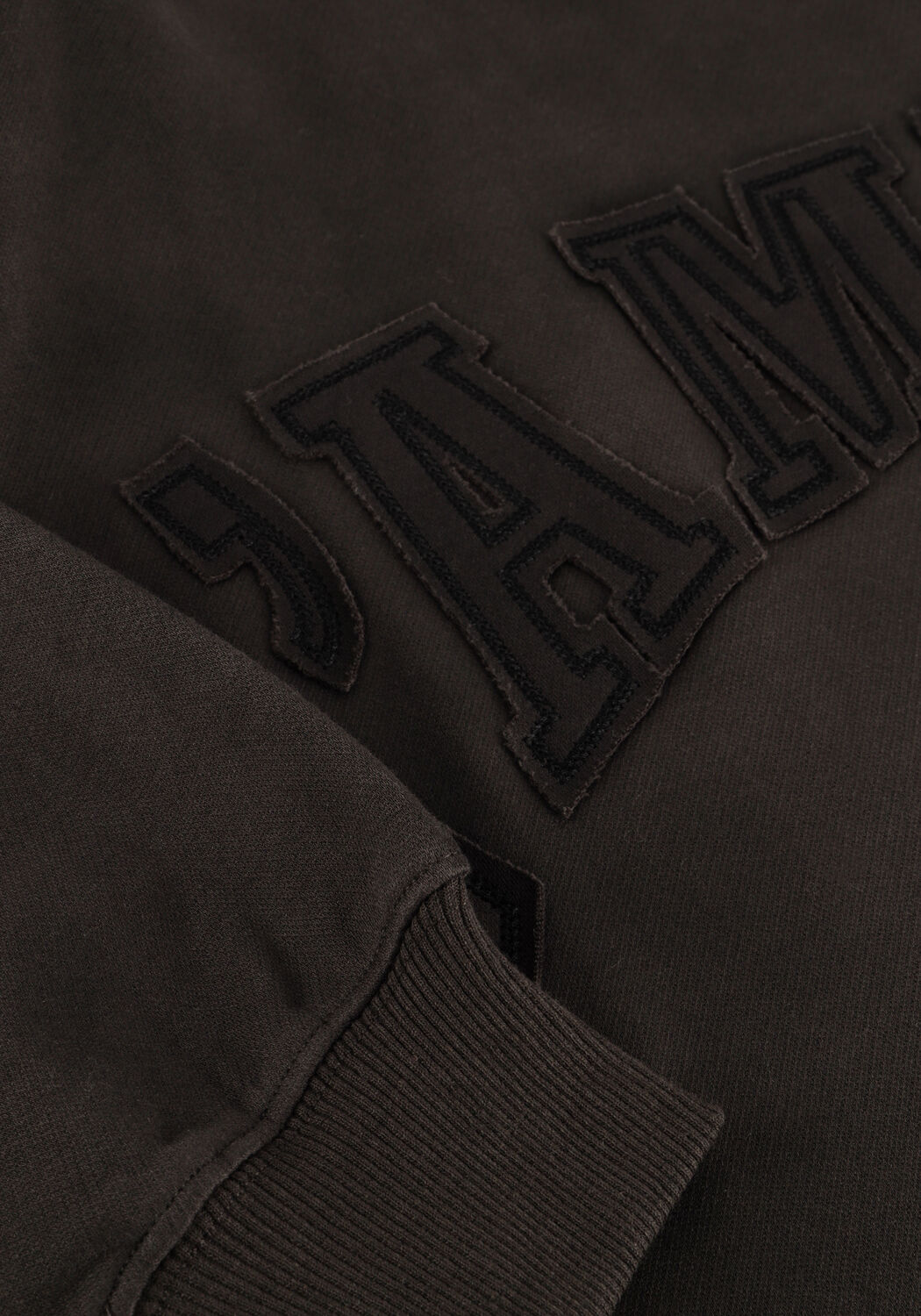 Anthrazit HAUTE L'AMITI&Eacute; Sweatshirt L'AMITI&Eacute; APPLICATION SWEATER - large