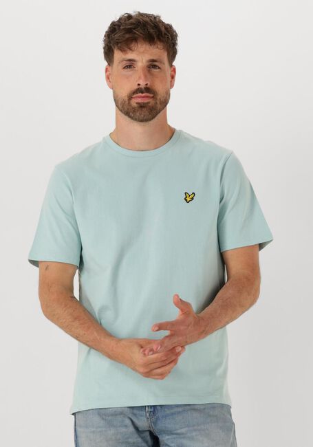 Hellblau LYLE & SCOTT T-shirt PLAIN T-SHIRT - large
