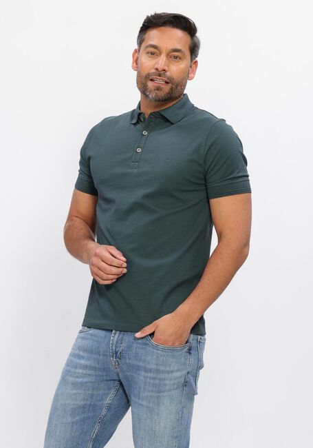 Gr&uuml;ne GENTI Polo-Shirt POLO 3 BUTTON SS 1219 - large