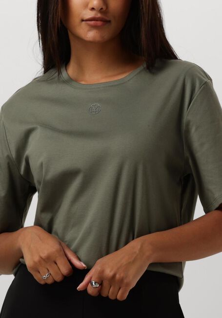 Grüne MSCH COPENHAGEN T-shirt MSCHMELEA ICON TEE - large