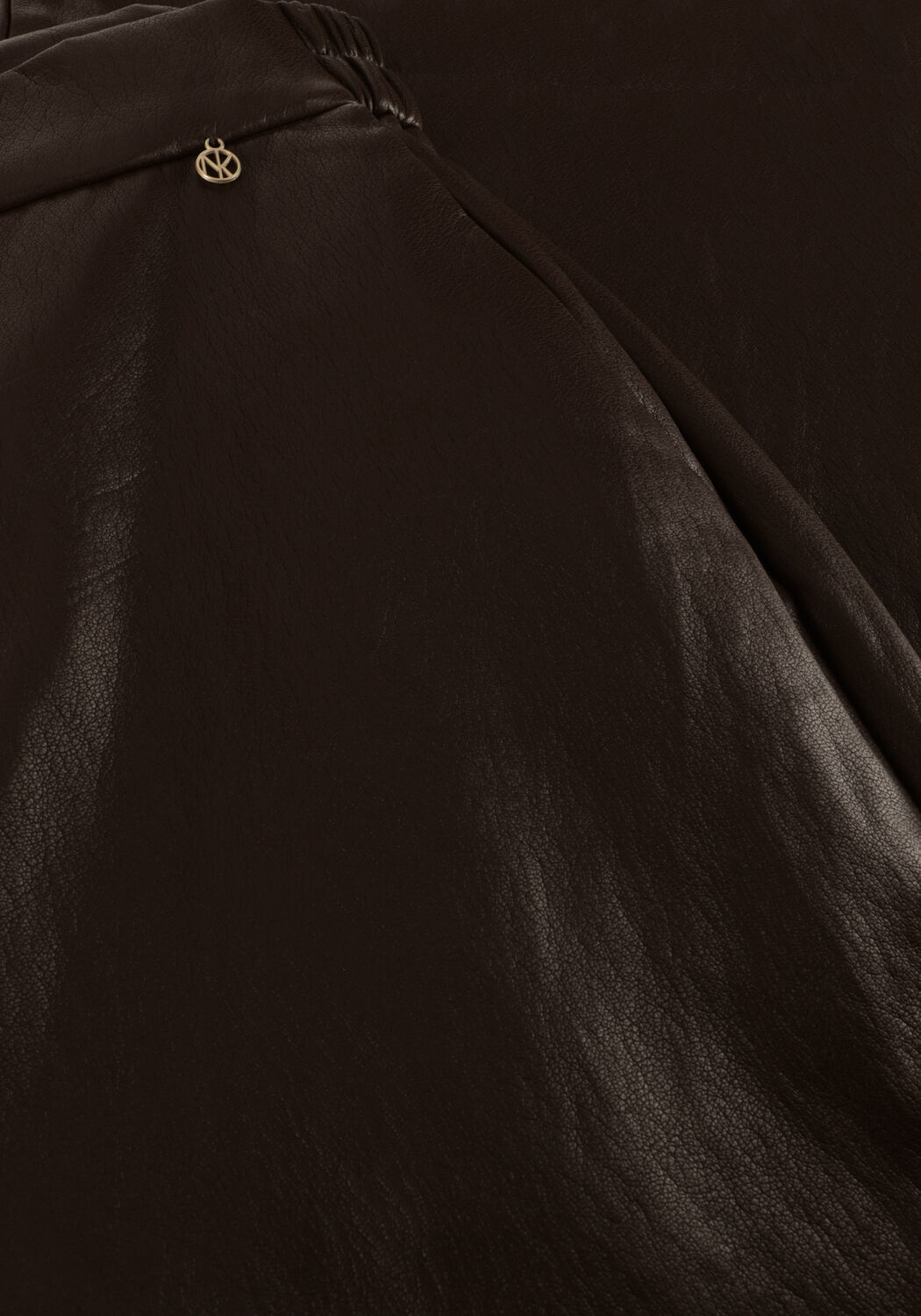 Braune NUKUS Weite Hose FENNA PANTS - large