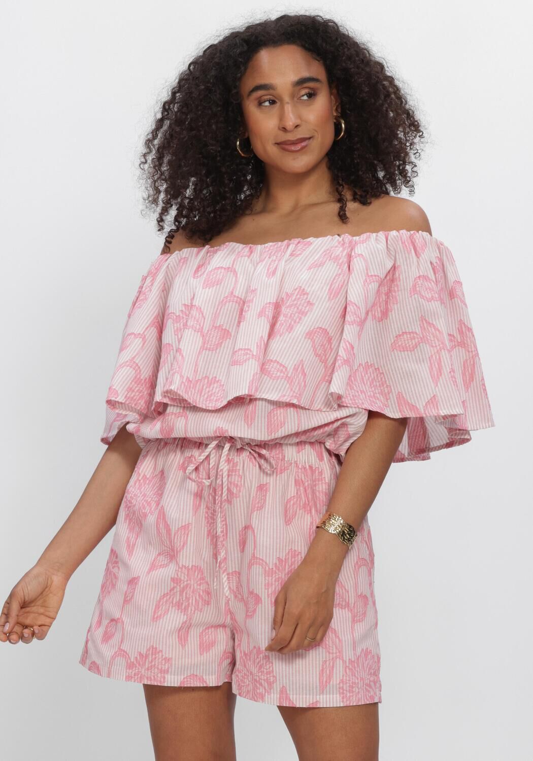 Mehrfarbige/Bunte STUDIO AMAYA Blusen KAJA TOP - large