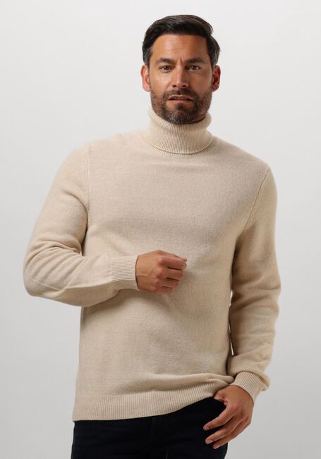 Beige PROFUOMO Rollkragenpullover PULLOVER ROLL NECK - large
