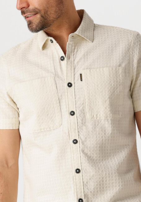 Beige PME LEGEND Casual-Oberhemd SHORT SLEEVE SHIRT STRUCTURE DOBBY - large