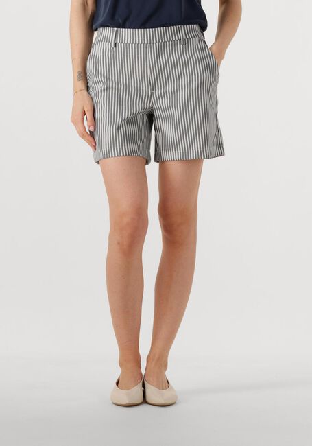 Graue OBJECT Kurze Hose OBJLISA MW RE SHORTS AOP - large