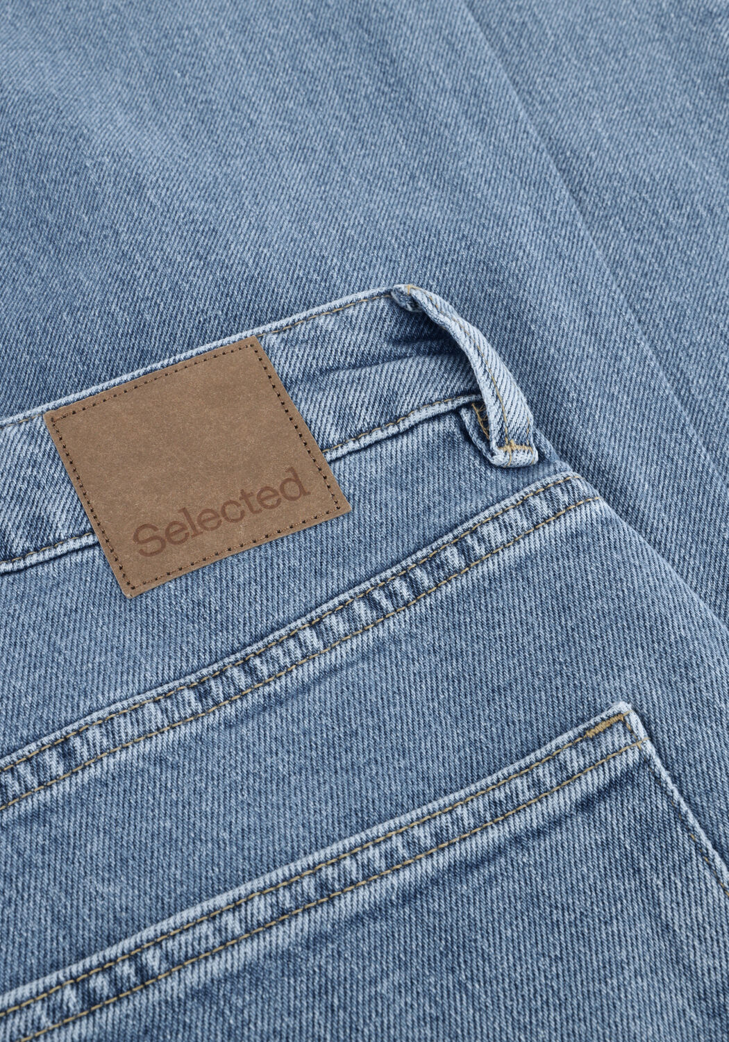 Hellblau SELECTED MEN Tapered jeans SLH109-REG TAPERED BEN KORI JEANS NOOS - large