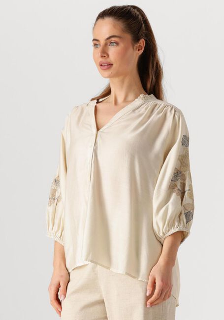 Nicht-gerade weiss NUKUS Blusen TINA BLOUSE EMBROIDERY - large