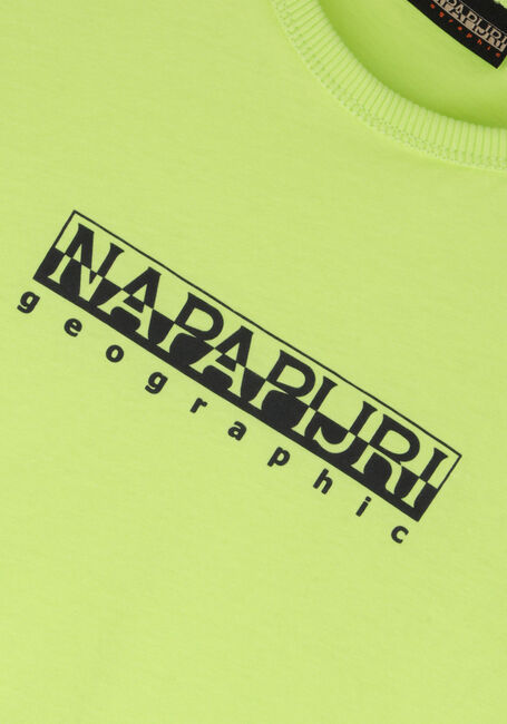 Limette NAPAPIJRI T-shirt K S-BOX SS 1 - large