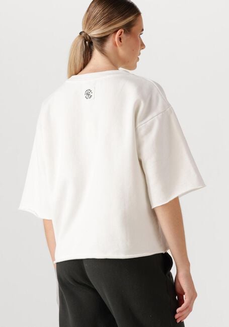 Weiße PENN & INK T-shirt SWEATER W25F1702 - large