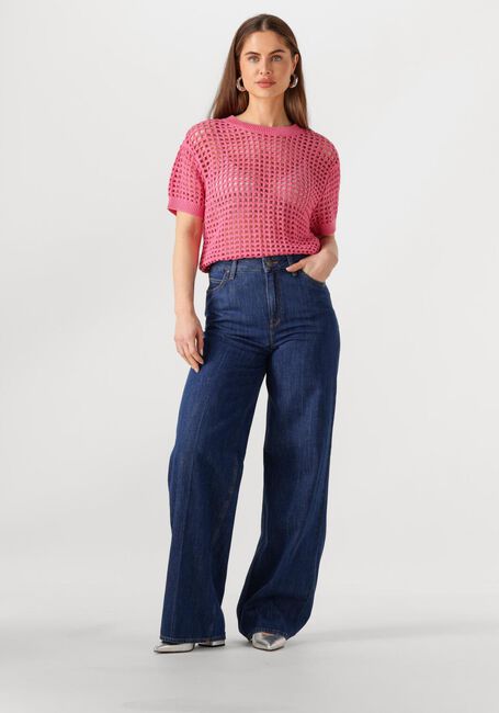 Schwarze LEE Wide jeans STELLA A LINE - large