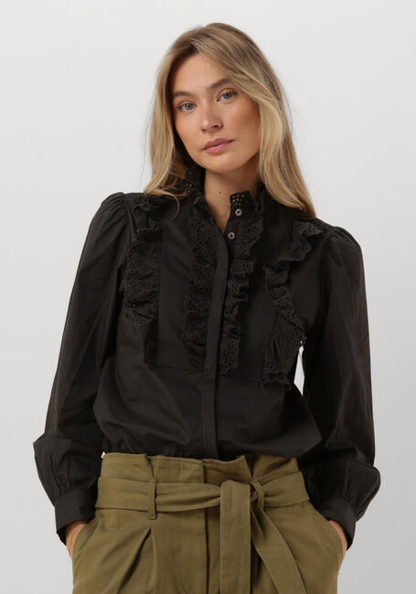 Schwarze ANTIK BATIK Blusen CHARLOTTE BLOUSE - large