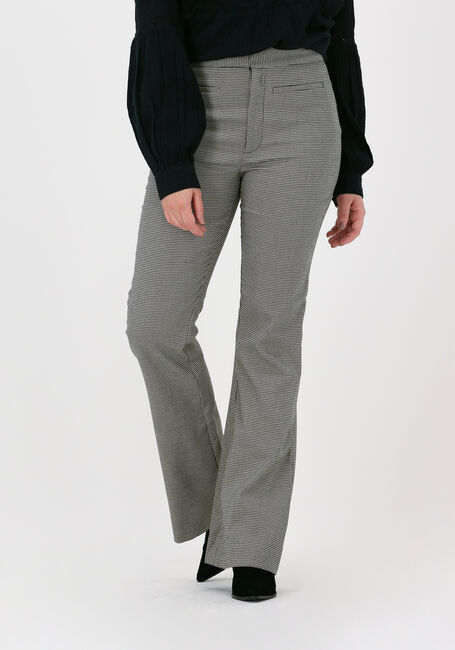 Schwarze GESTUZ Schlaghose MARISIOL GZ MW FLARED PANTS - large