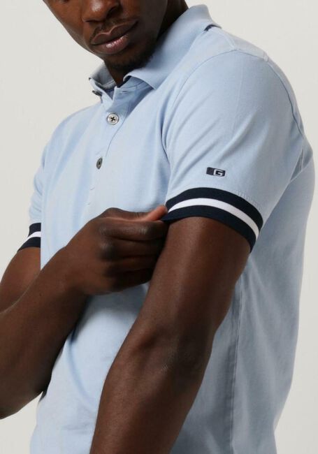 Hellblau GENTI Polo-Shirt J7006-1212 - large