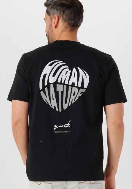 Schwarze GENTI T-shirt T-SHIRT SS J2042-1223 - large