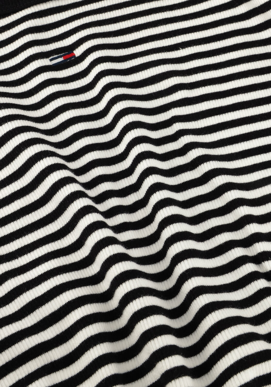 Mehrfarbige/Bunte TOMMY JEANS T-shirt TJW SLIM ESSENTIAL RIB SS EXT - large