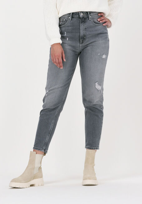 Graue TOMMY JEANS Mom jeans MOM JEAN UHR TPRD BE782 SVGRRG - large
