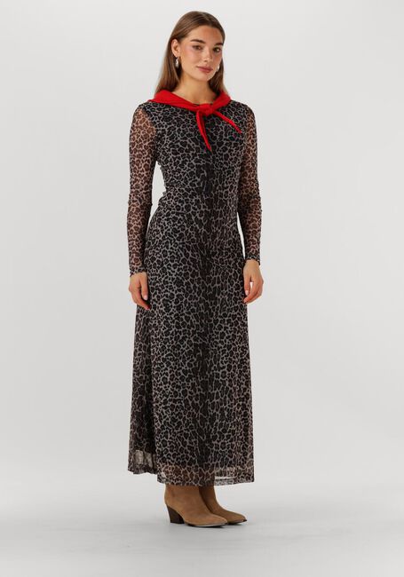 Mehrfarbige/Bunte TOMMY JEANS Maxikleid TJW AOP MSH MIDI DRESS EXT - large