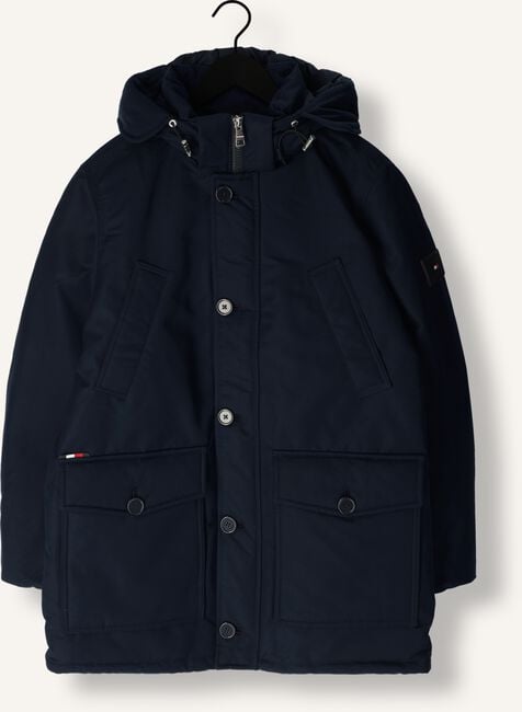 Dunkelblau TOMMY HILFIGER Parkas ROCKIE NON FUR DOWN PARKA Omoda