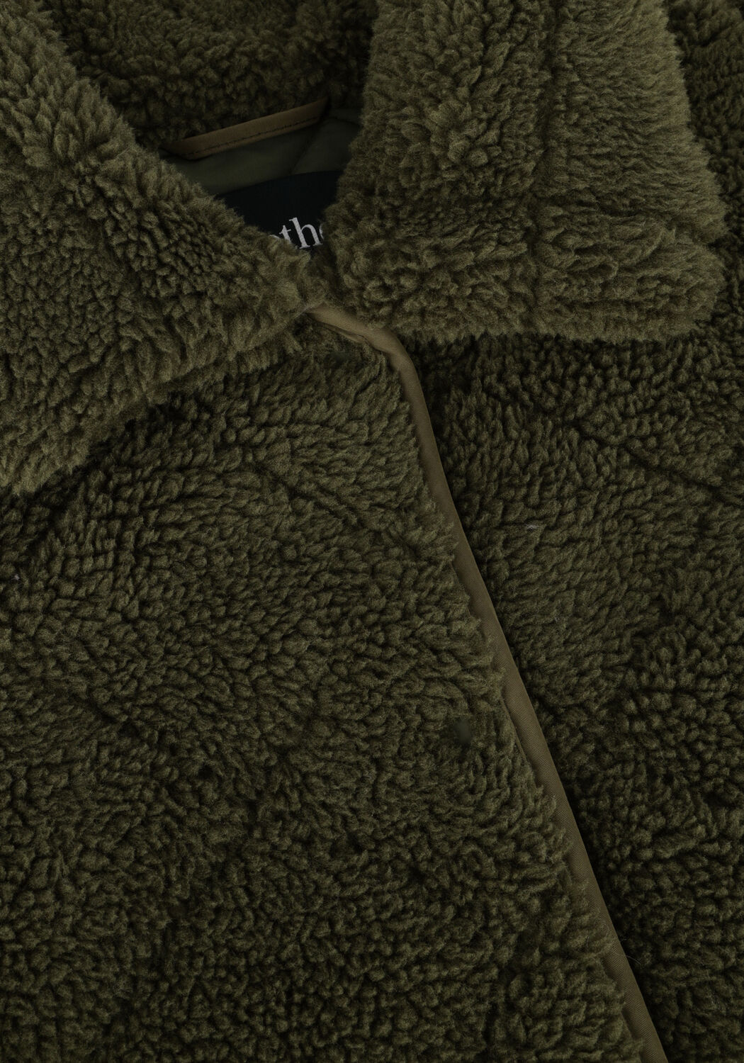 Gr&uuml;ne ANOTHER LABEL Teddy-Jacke DANAE COAT - large