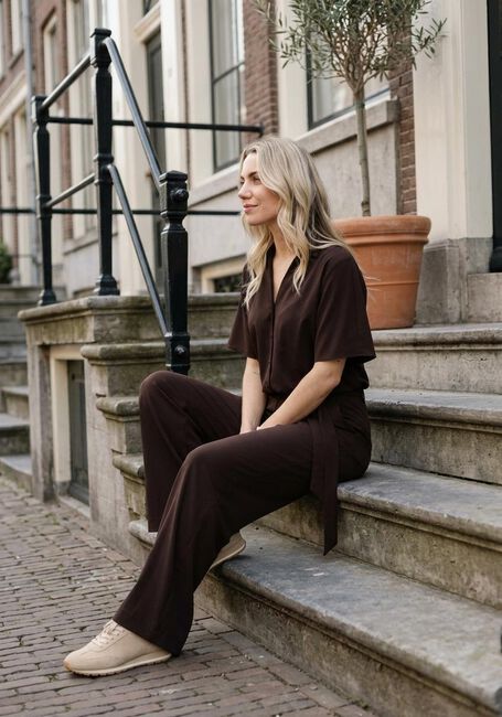 Braune STUDIO ANNELOES Jumpsuit Maggie jumpsuit - large