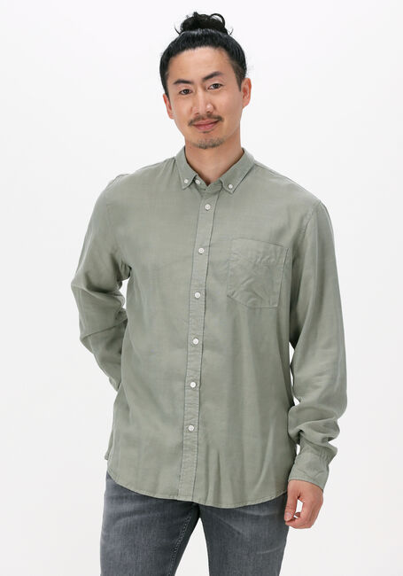 Grüne DSTREZZED Casual-Oberhemd SHIRT BUTTON DOWN TENCEL - large