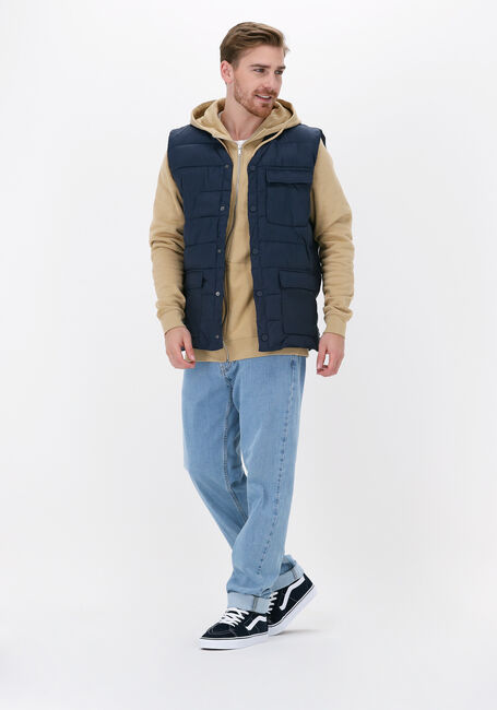 Braune ANERKJENDT Strickjacke AKELLIOT NOOS ZIP HOODIE - large