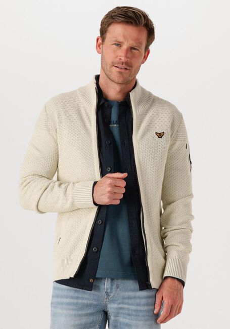 Ecru PME LEGEND Pullover COTTON STRUCTURE - large
