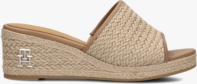 Beige TOMMY HILFIGER Mules TH ROPE WEDGE - large